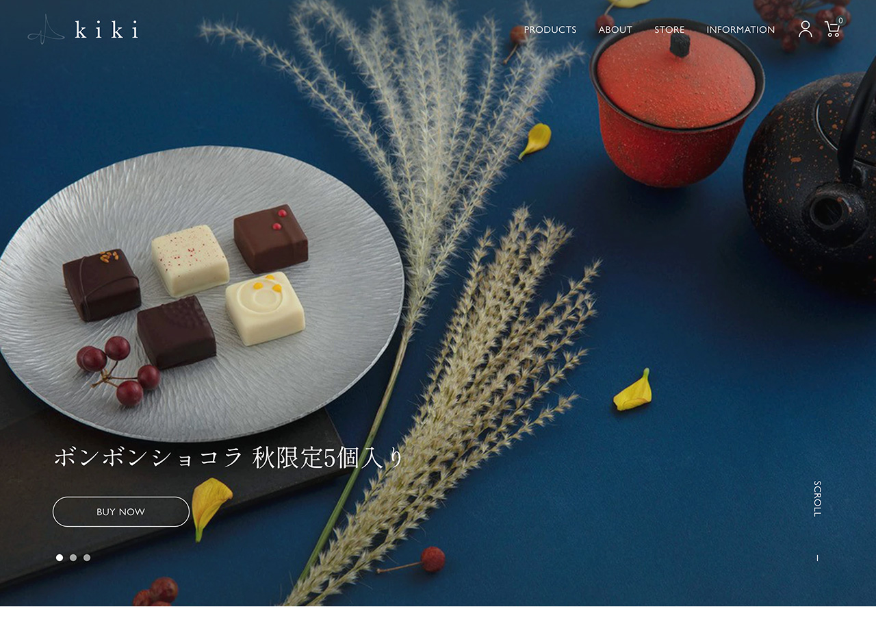 kiki – 季節香る、和のチョコレート
